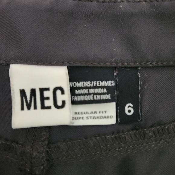 MEC Dark Grey stretch Utility Cargo Shorts size 6 - Picture 6 of 11